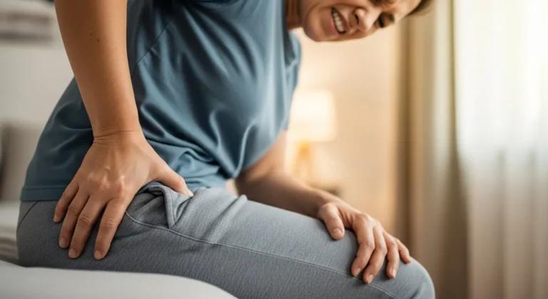 Rigidez no quadril pela manhã